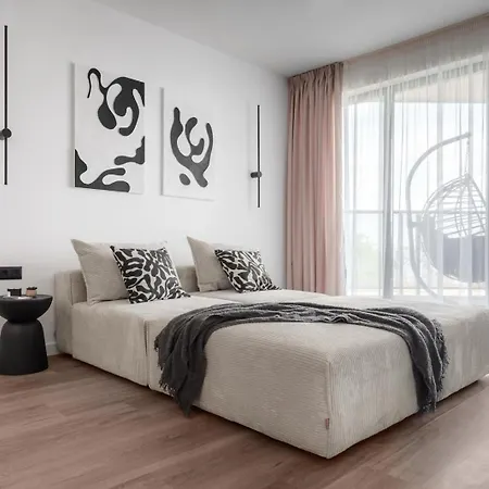 Stylish 1br With Balcony&parking I Skyline By Flat Mаnаger Апартаменты *