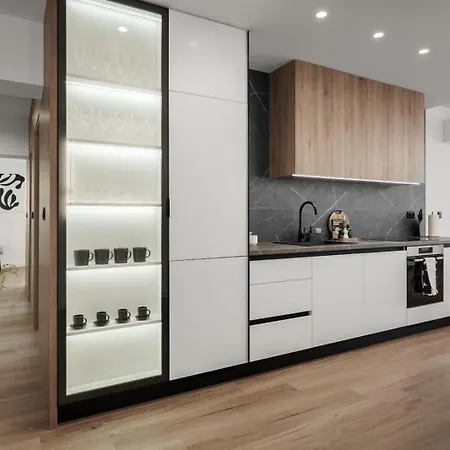 Stylish 1br With Balcony&parking I Skyline By Flat Mаnаger Апартаменты